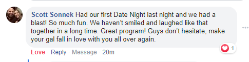Smiled and laughed like never before
