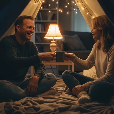 Out Of The Box Date Night Ideas At Home: The Candles Are The Box